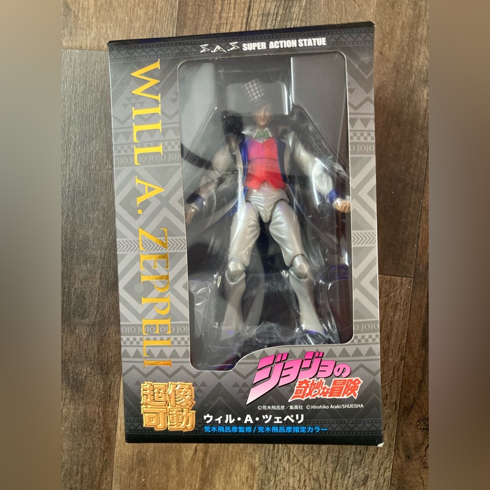 Super action statue William A. Zeppelli from JoJo WF2021 Winter Limited edition